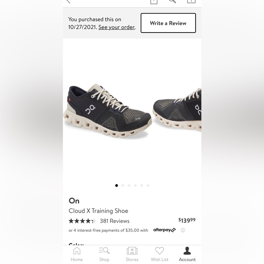 On cloud - size 11